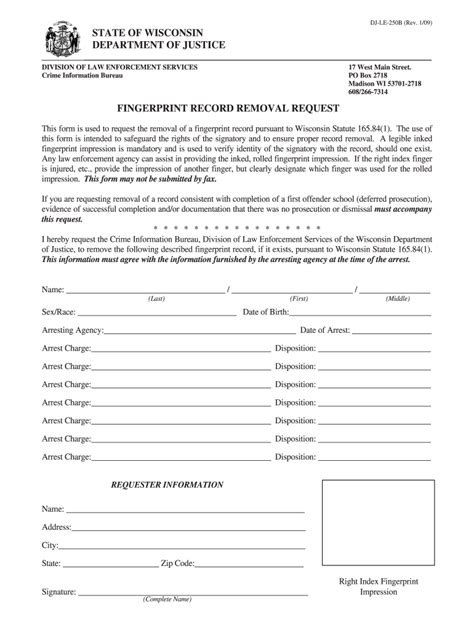 Record Removal Request .